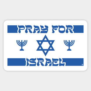 Pray for Israel Sticker